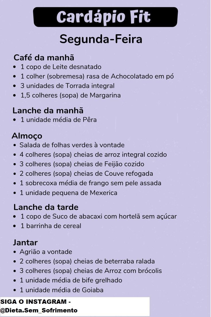 comida pré treino