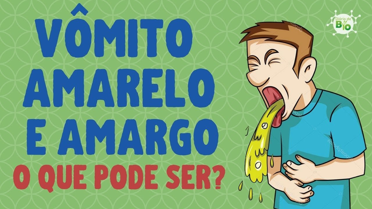 Vômito amarelo e amargo: possíveis causas e tratamentos.