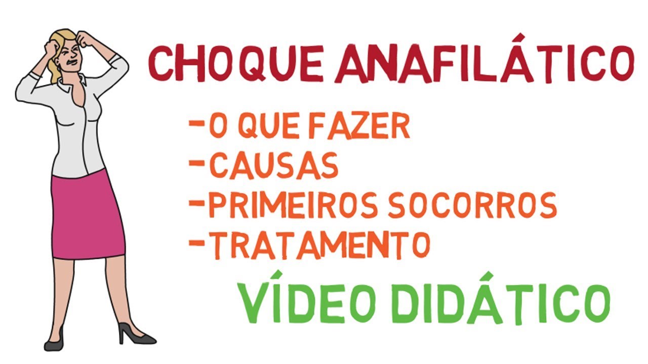 Choque anafilático: o que é e quais são os sintomas da reação anafilática